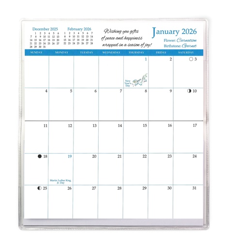 Songbird Pocket Calendar-JPP134 extra