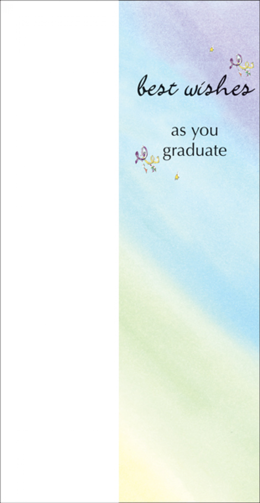 Best Wishes Graduation Money Holder Card extra