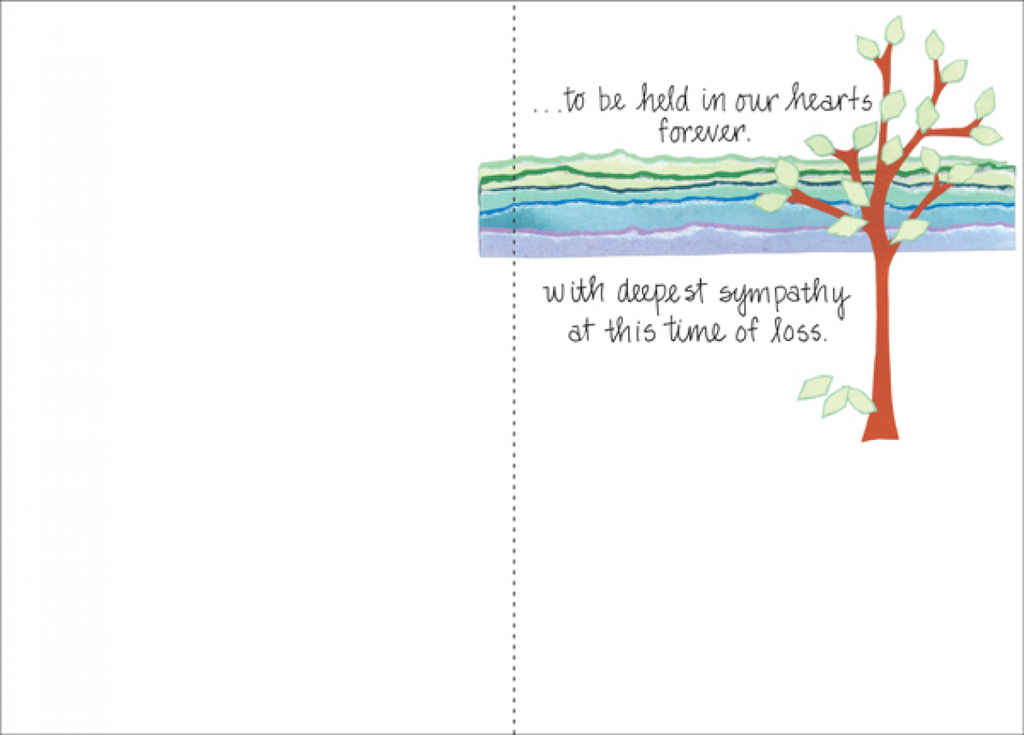 Life is a Gift Sympathy Card extra