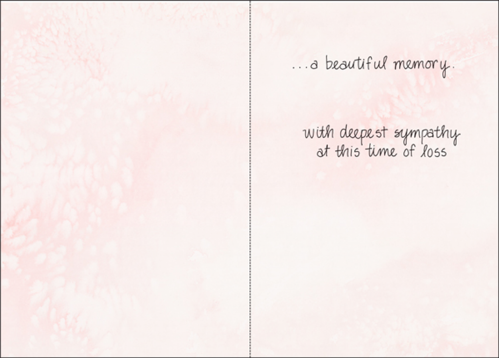 Life is a Precious Gift Card-S4233 extra