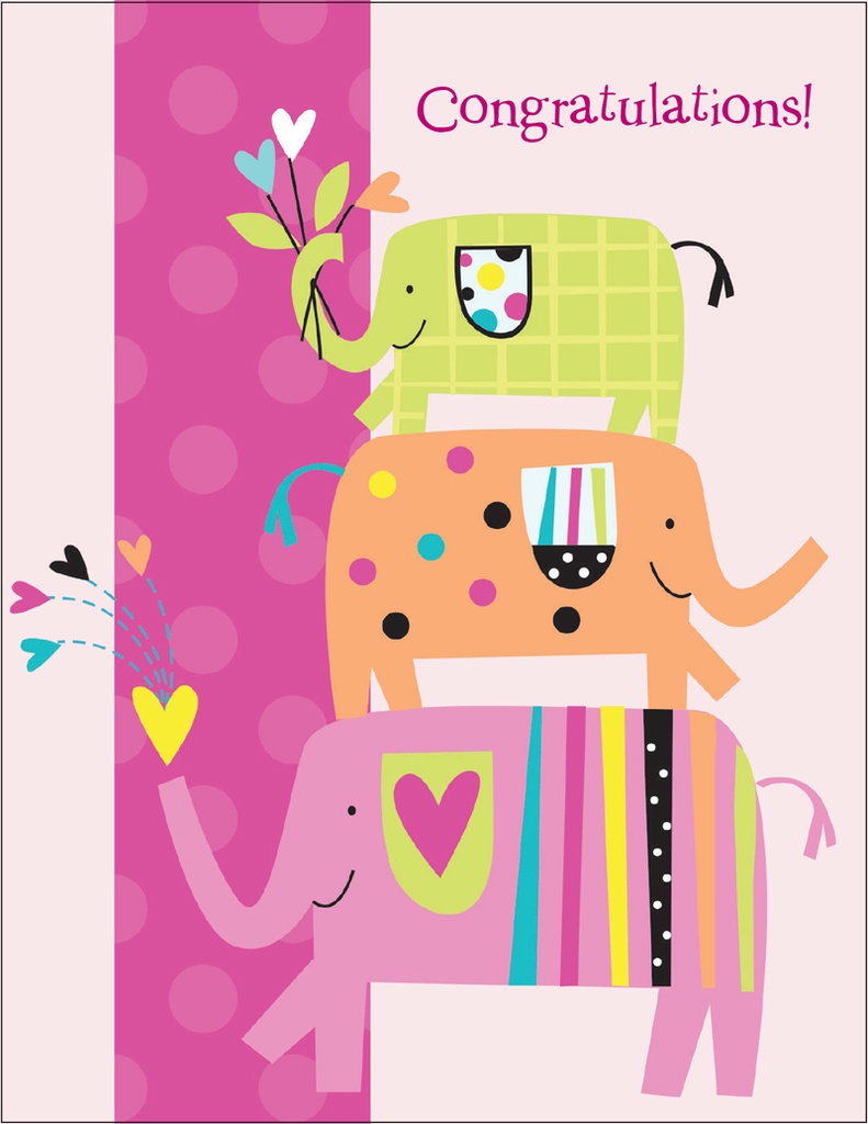 BA21 - Value Baby Girl Cards