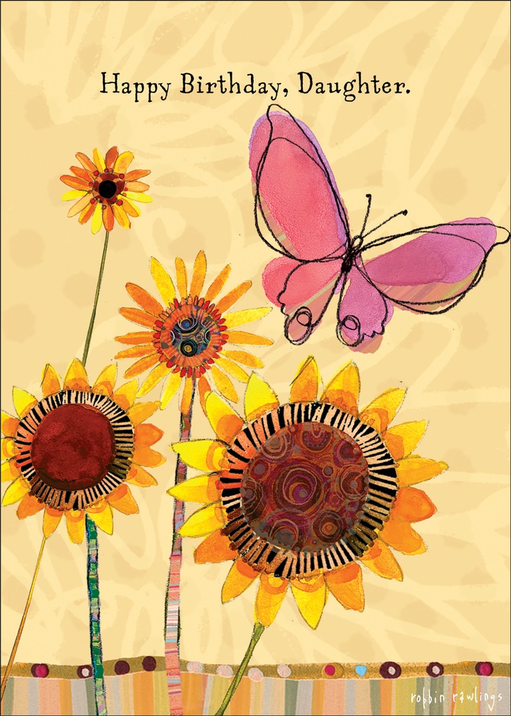 BR123C - Birthday to Daughter