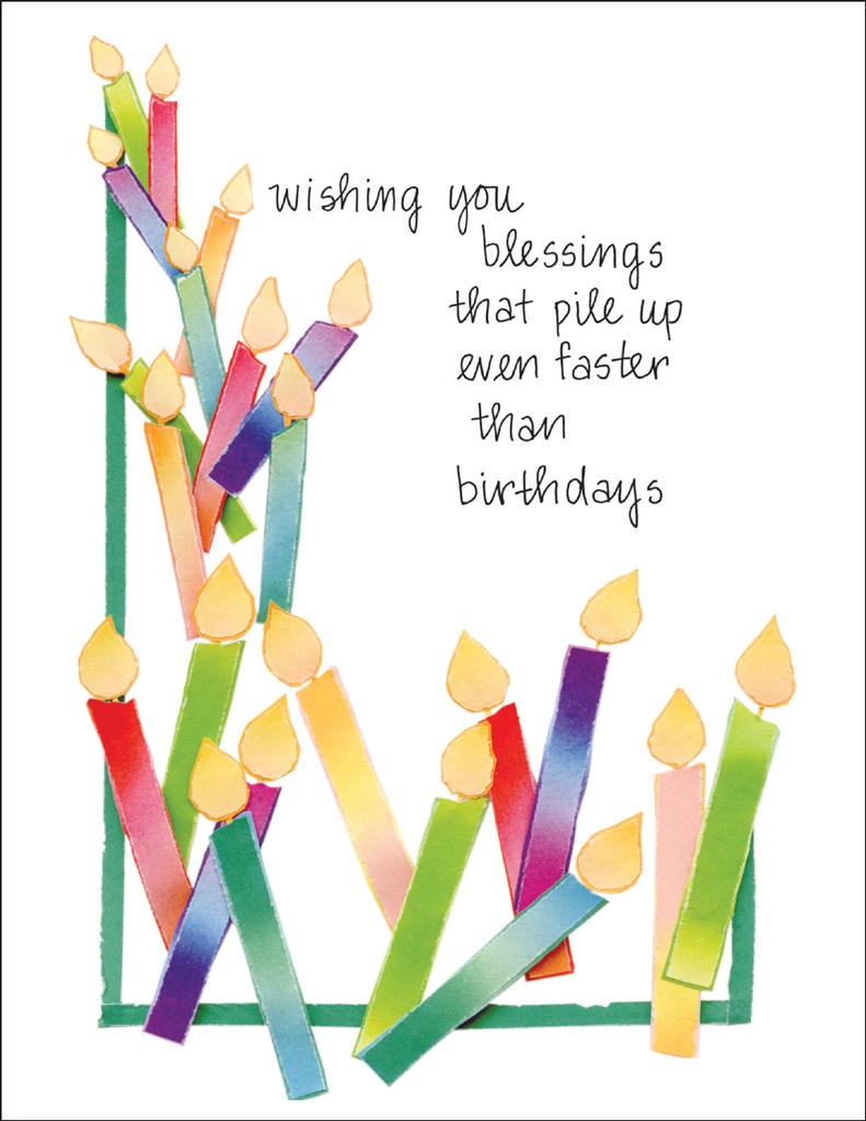 B20 - Birthday Card - Blessings