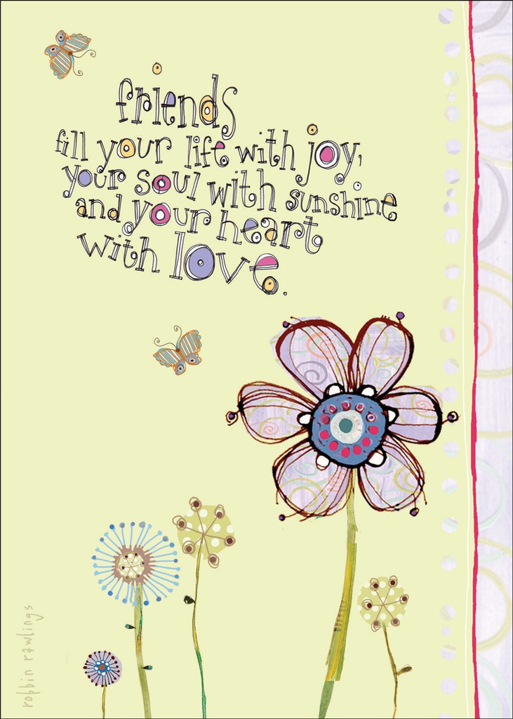 FR437 - Joyful Friendship Card