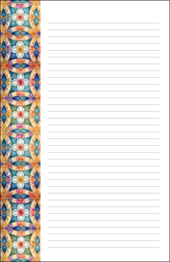 LNP18 - Double Wedding Ring Note Pad