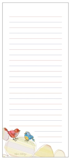 3.75 x 8.75 List Pad