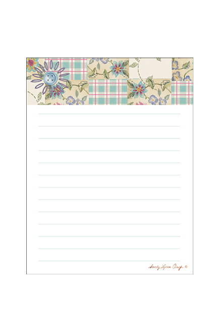 SNP20 - 4-3/8 x 5-3/4 Memo Pad