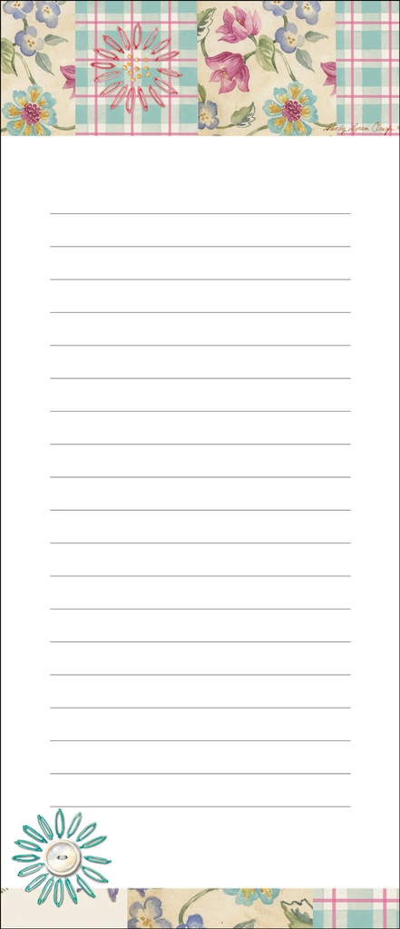 LP31 - 3.75 x 8.75 List Pad