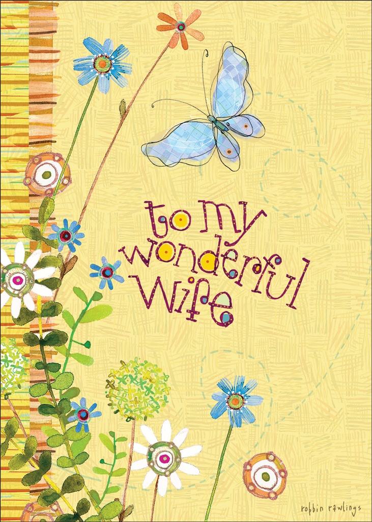 BR134 - Birthday Card for Wife