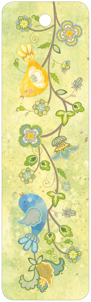 BK148 - Happy Birds Bookmark