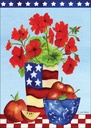 FJ404 - Patriotic Blank Inside Card