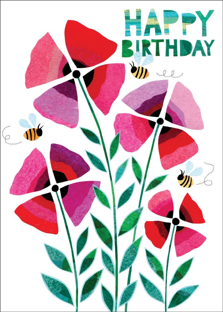 B5117 -  Birthday - Honey Bee