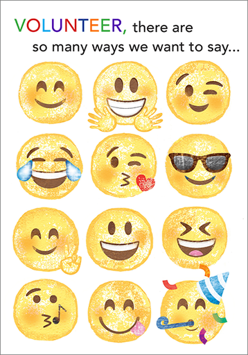Volunteer Happiest Birthday Ever Cards