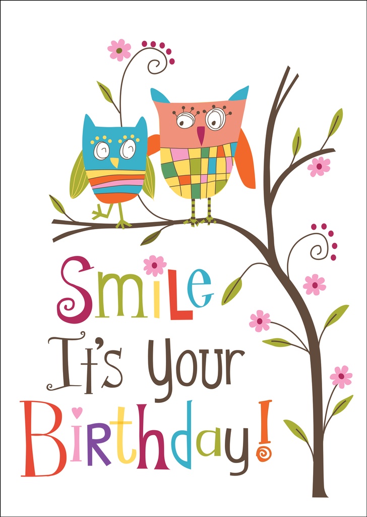 B9185 - Birthday - Smile