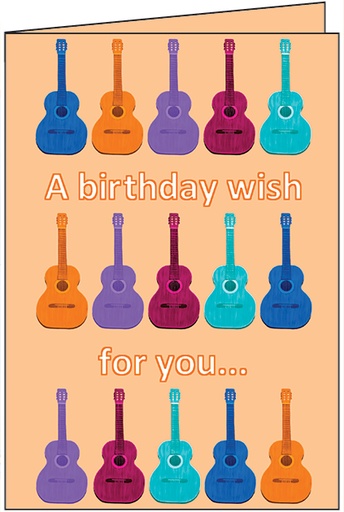 Multicolor guitars