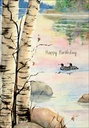 BG115C - Loons Birthday Greetings