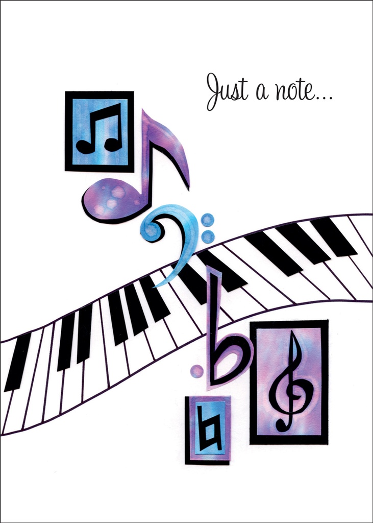 BH160 - Music Birthday Card