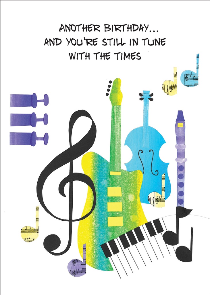 BH171 - Birthday - Musical Instruments