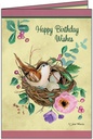 BJ106 - Mother Bird Birthday Wishes