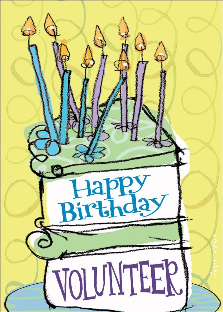BR103V - Volunteer Birthday Cards