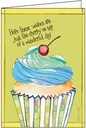 BR127 - Cupcake Birthday Card