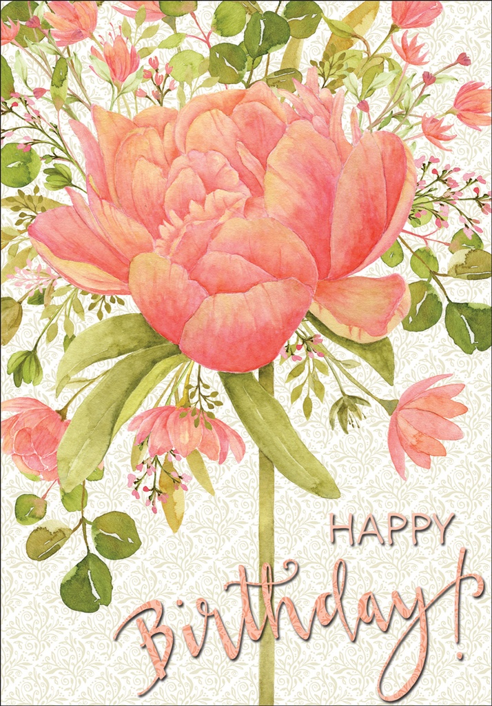 BU165 - Birthday - Geranium