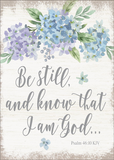 Be Still Encouragement Card