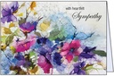 Beautiful Bouquet Sympathy Card