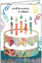 Birthday Cake Confetti Birthday Card
