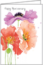 Blossoms Anniversary Card-A4495