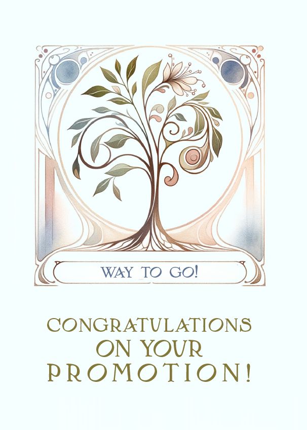 C44695 - Congratulations On Your Promotion