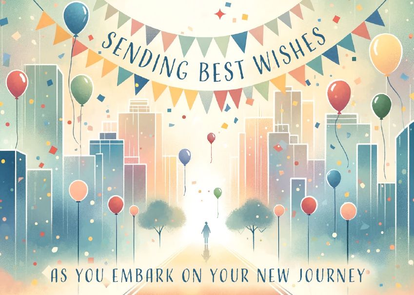 C44697 - Congratulations - Embarking on a New Journey