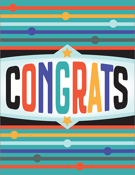 C66 - Value Congrats/Graduation Cards