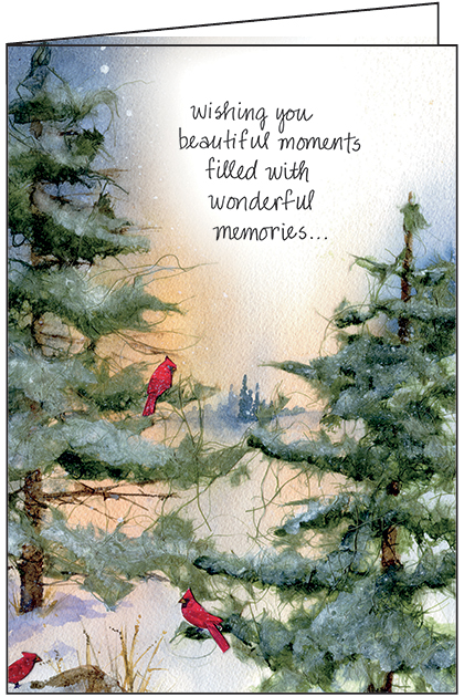 Cardinals Christmas Card- CG711