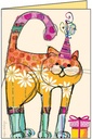 Cat Birthday Greeting Card