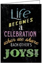 Chalkboard Congratulations Card-C9487