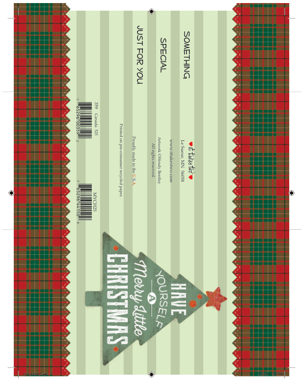 Christmas Money Holder Card MYG25