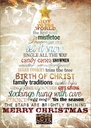 Christmas Word Tree