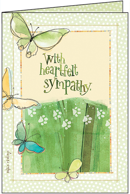 Comfort of Memories Pet Sympathy Card