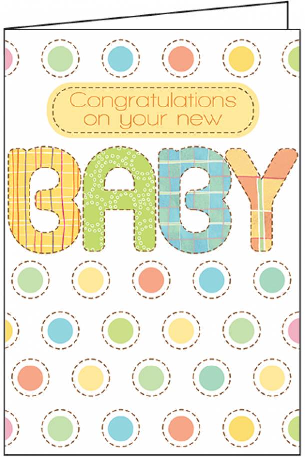 Congratulations on Your New Baby-BA9604