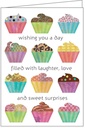 Cupcake Birthday Card