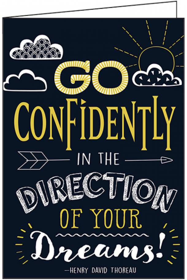 Direction of Dreams Graduation Card