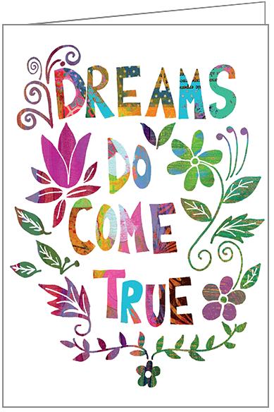 Dreams Do Come True New Home Greeting Card HN402