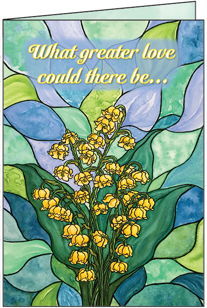 EB761C - 5 x 7 Easter card