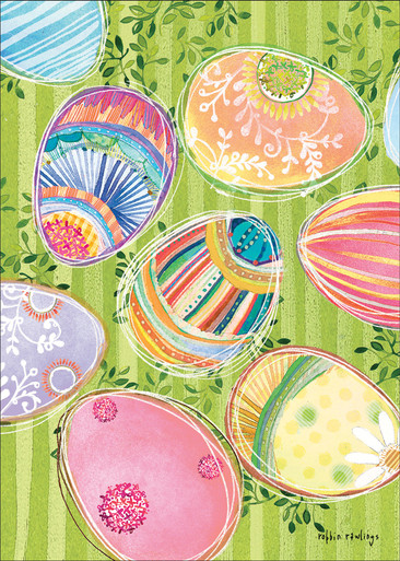 Easter Eggs Card