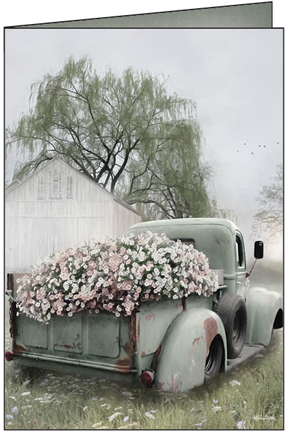 Floral Thinking of You Card