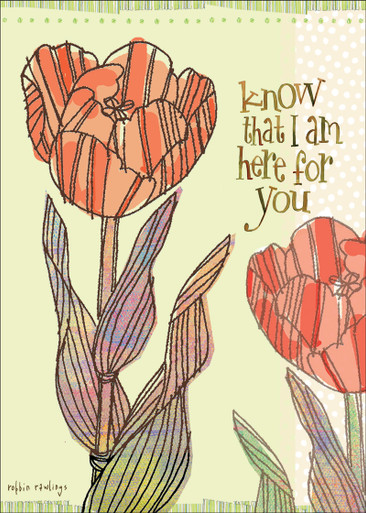 Friends support card