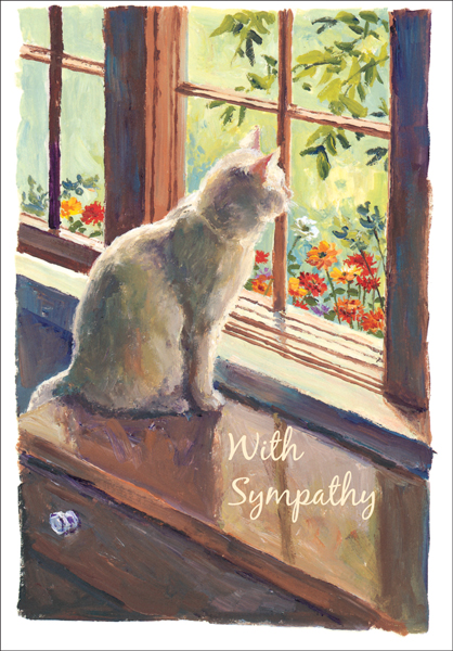 G8495 - Feline Sympathy Pet Cards