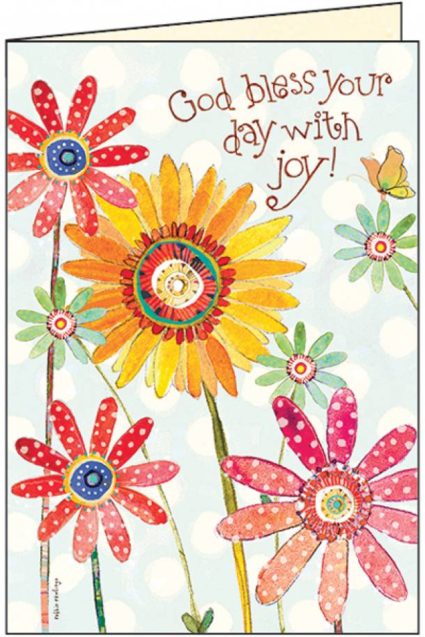 God Bless Your Day Birthday Card