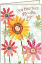 God Bless Your Day Birthday Card